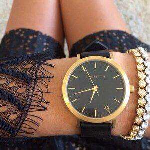 The Fifth Watch Set Black and White Watch Bands